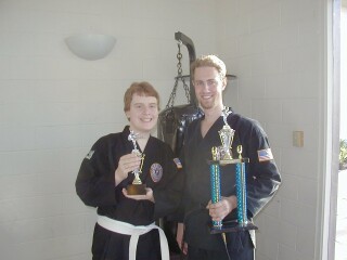 Me with trophy & instructor