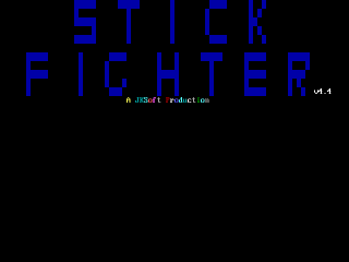 Stick Fighter title screen