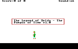 screenshot of unfinished Zelda demo
